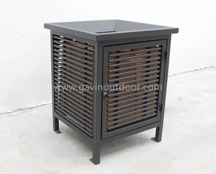 Metal outdoor street garbage bin for sale, View street garbage bin