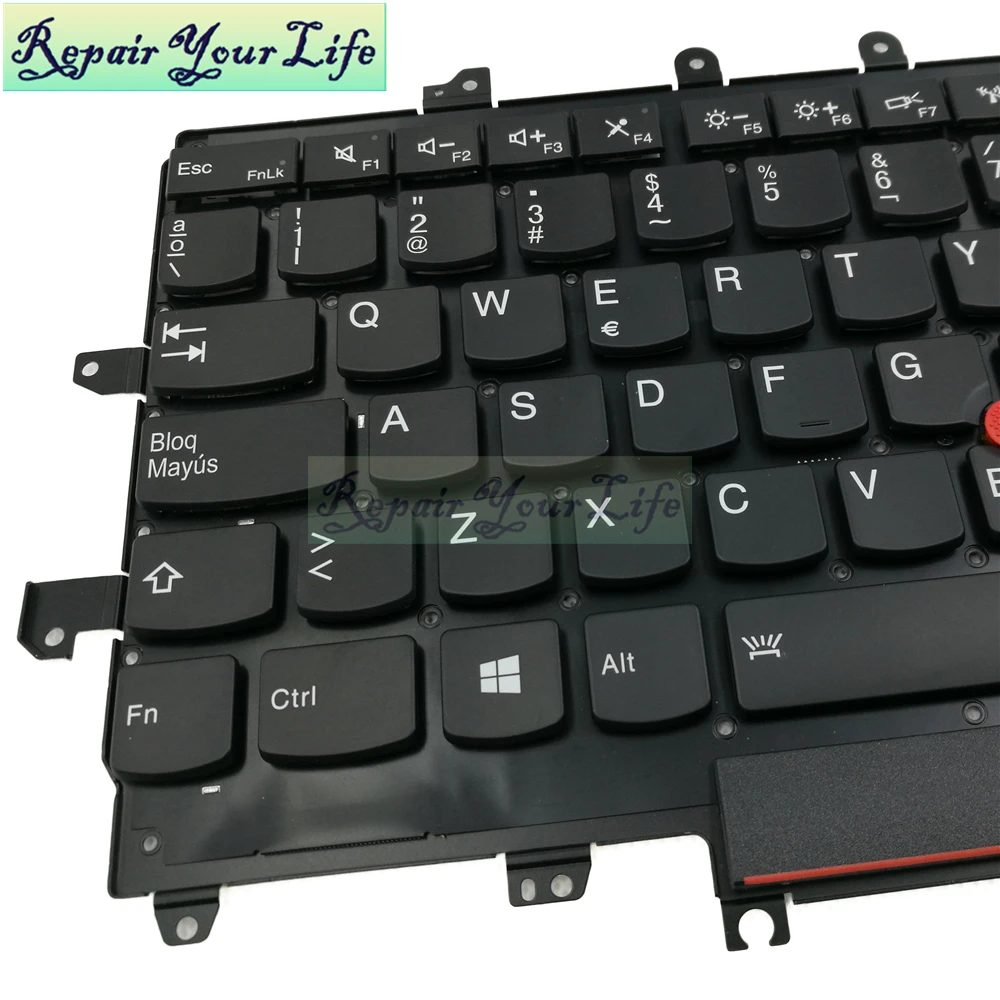 Lenovo Thinkpad Carbon X1 Gen 4 4th 2016 backlit sp-b keyboard 3