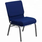 Metal frame sofa cushion church pulpit auditorium chairs
