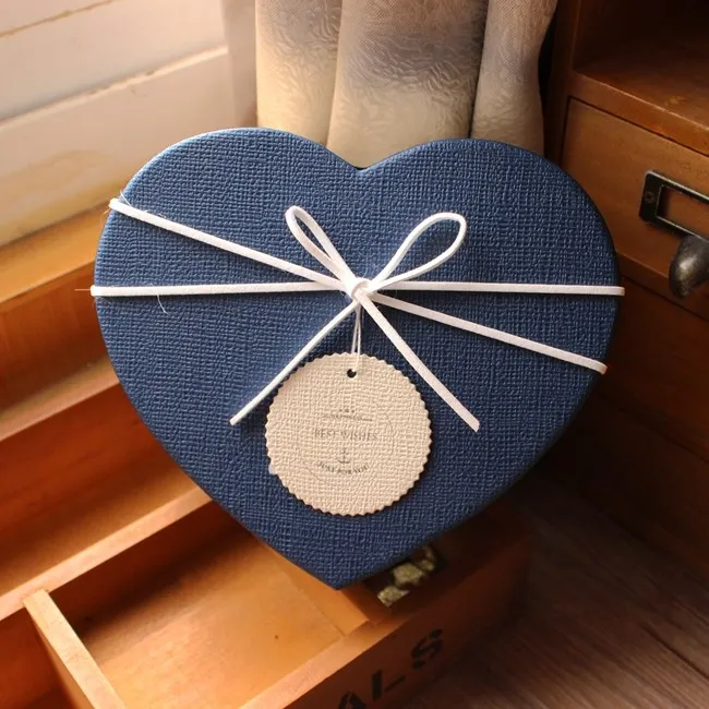 majorin new design fancy heart shaped paper chocolate gift box