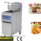 churro fryer deep fat gas fryer with electronic temperature sensor