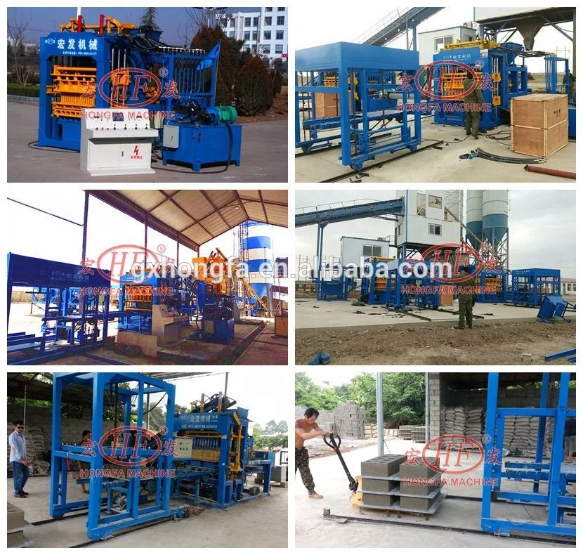 High Quality QT4-15D cement brick machine interlocking brick machine with good price