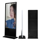 High quality free standing LCD advertising display monitor for shopping mall