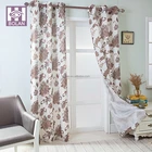 High quality hot sale plastic turkey, flowers design curtain