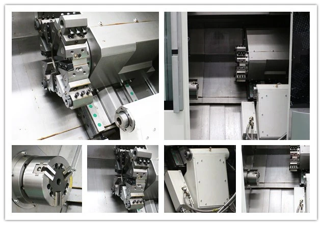 CLD-15 Multi Spindle turret type cnc lathe machine slant bed CNC Turning Center Lathe with tool post