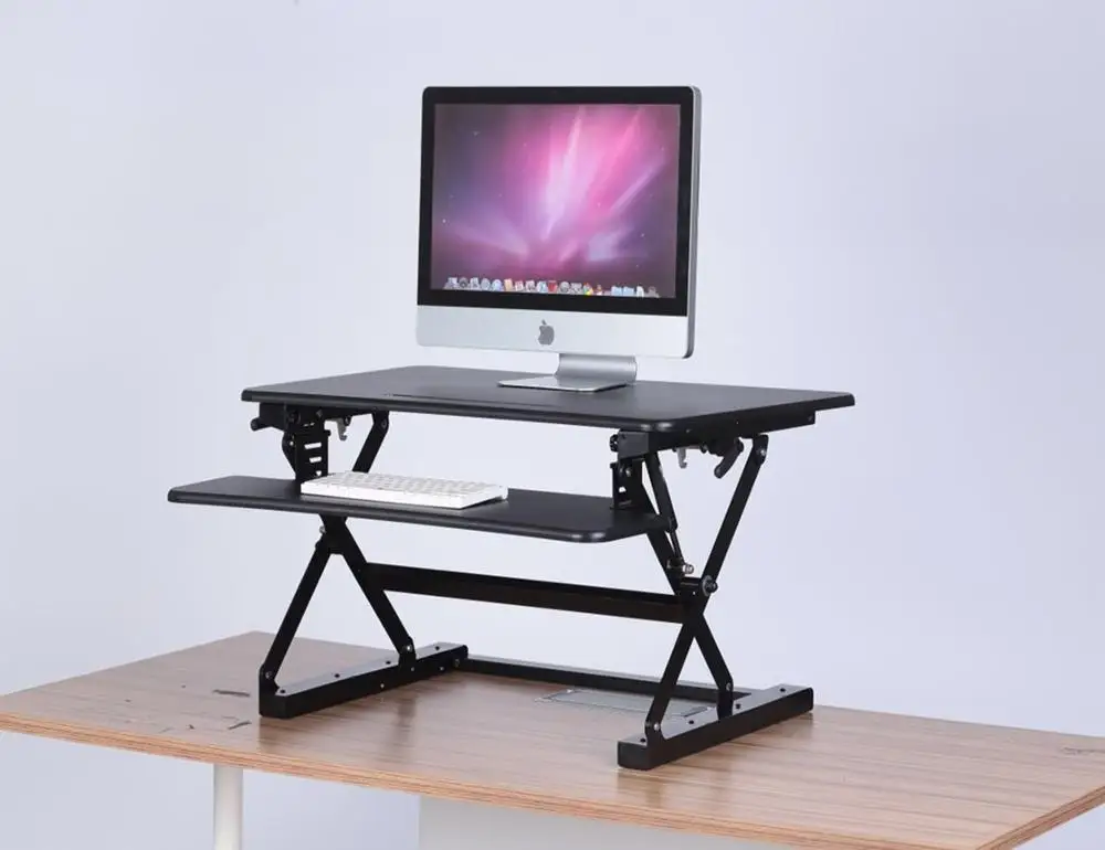 Office Furniture Height Adjustable Pc Computer Monitor Desk