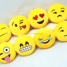 Popular Custom Emoji plush keychain soft stuffed keyring OEM keychain