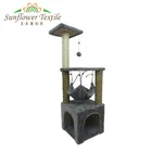Pet manufacturer sturdy 7.2KG cat climbing tree house sisal