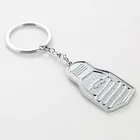 Cheap Promotional Metal Lamp Shape Keychain Advertising Light keyring
