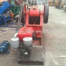 China supplier mobile diesel engine jaw crusher used for crushing television