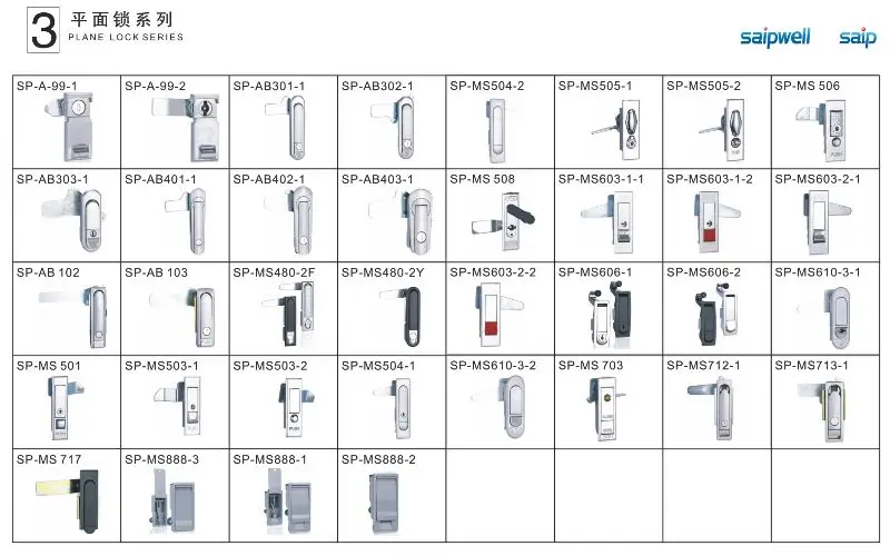 De Aleación De Zinc De Gabinete De Archivo De La Cerradura De Gabinete