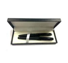 Matte metal ball pen and roller pen set with gift box