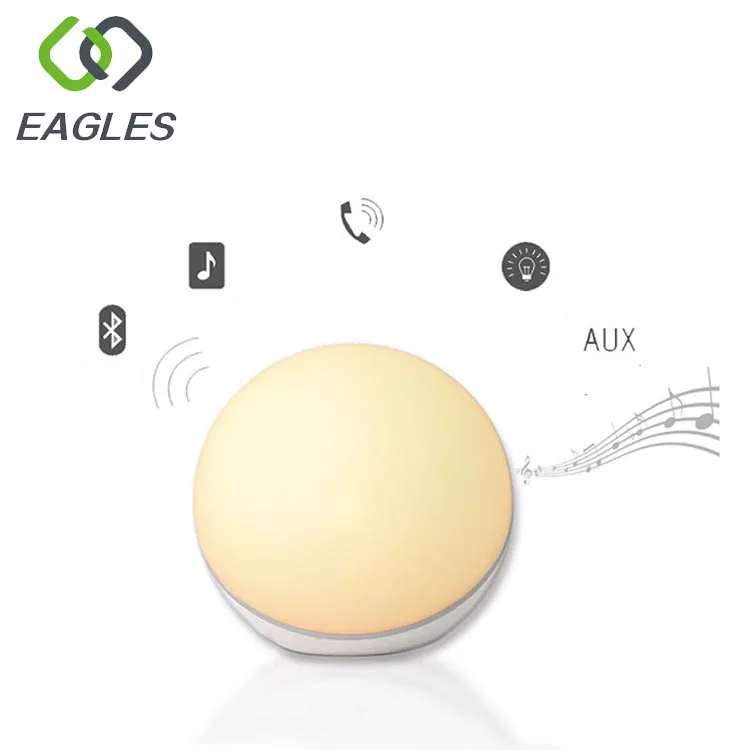 Eagles professional white color ABS/ acrylic portable wireless speaker - ANKUX Tech Co., Ltd