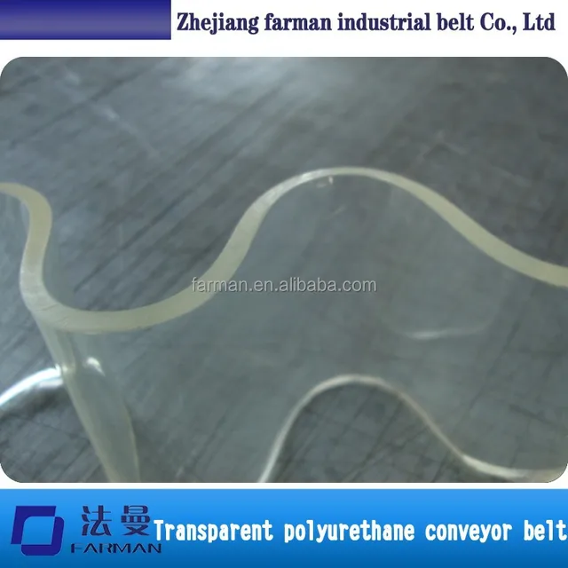 transparent belt conveyor