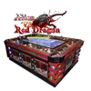 Fish hunter video game coin operated arcade fishing shooting game machine with LED buttons