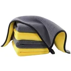 Premium Double Side Microfiber Coral Fleece Cleaning Cloth Car Wipe Towel Wash Cleaning Towel Detailing Cloth