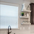 Fashion blinds 2 inch Faux Wood Venetian Blinds with Crown valance