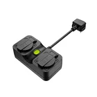 Waterproof Smart Home UK Plug Type WiFi Outdoor Power Outlet with 2 Outputs App Remote Control