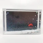 Instax Mini 2x3 inch glitter photo frame with water