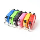 Medium - Extendable 5m Reflective Retractable Dog Lead Nylon Leash for Dogs Cat