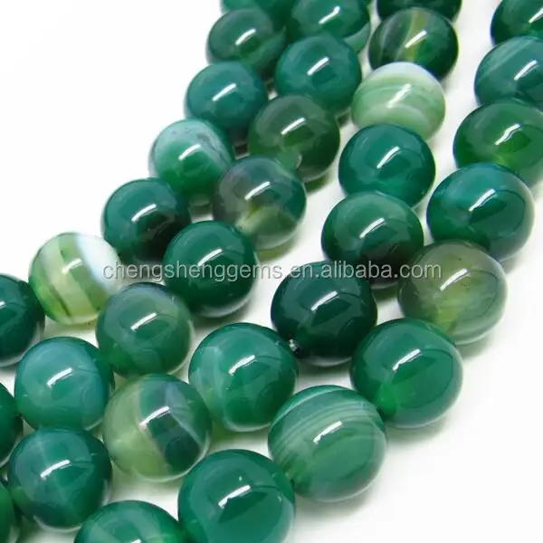 green raw agate