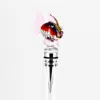 top supplier animals fish glass wine bottle stopper for gift