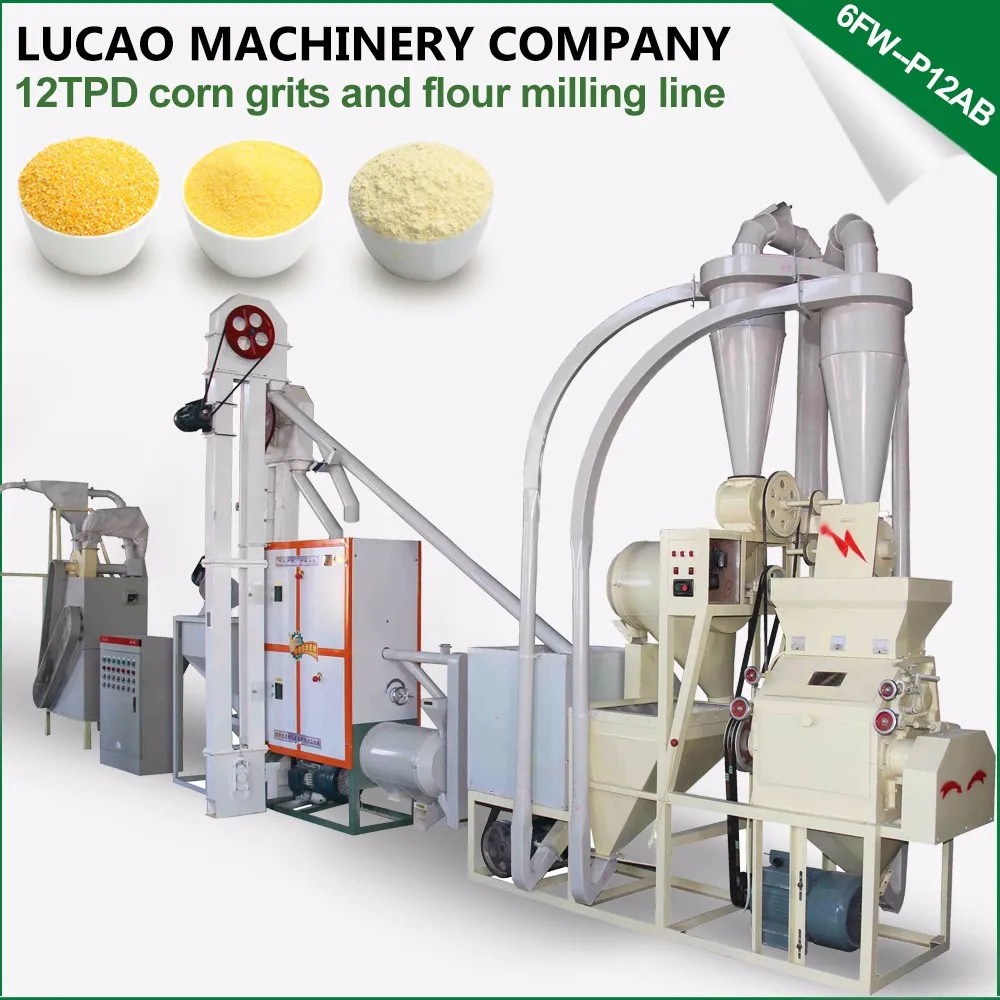 Hot Sale Small Sifted Maize Flour Meal Milling Machines For Sale In