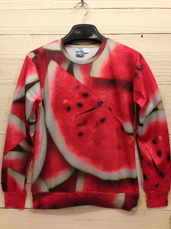 3D digital print fashion men's sweatshirts