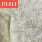 100% polyester solid pv rose plush fabric per meter for garment