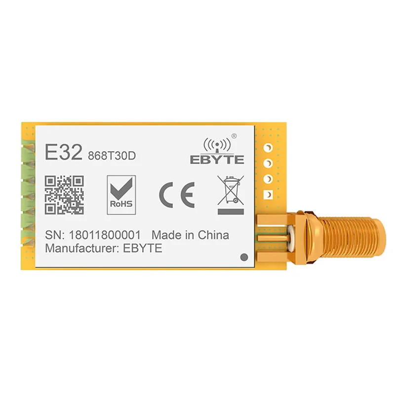 Long Range LoRa SX1278 SX1276 868MHz rf Module E32-868T30D 1W 868 MHz Wireless Transceiver iot Transmitter Receiver - ANKUX.COM