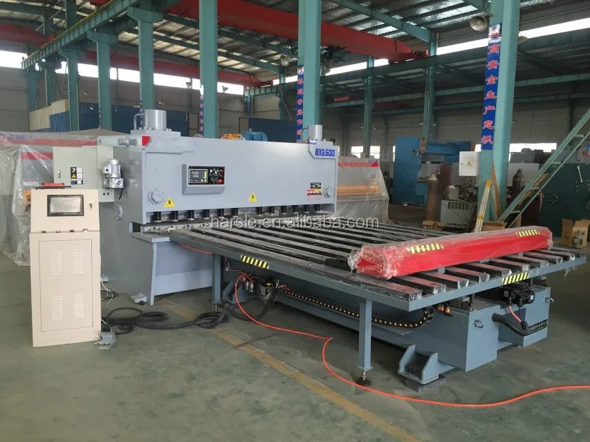 hydraulic guillotine for sheet metal machine, metal sheet cutting machine