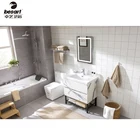 Bestcraft cabinet modern designs plywood bathroom vanity with mirror