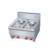 Chinese Commercial Cooking Range 4 Burner Counter Top Gas Stove