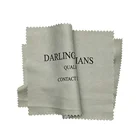 wuxi factory customized brand silk screen printing microfiber direct electronics cleaning cloth