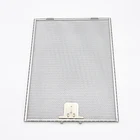 Stainless Steel Perforated Expanded Metal Mesh Stove Range Hood Hepa Filter For Smoke