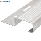 Packaging Customization Steel Stair Nosing Profile Stainless Steel Stair Nosing Tile Trim Stair Edge Profile