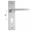 Stainless Steel Pull Handle For Door Home Safe Locking Door System 300~390mm Zinc Handle With Keys