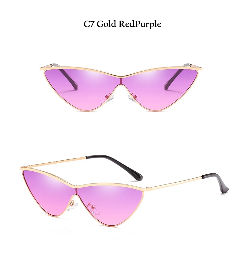 Rimless Cat Eye Sunglasses (21)