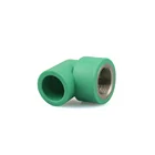 cheap price 90 degree plastic pipe fitting ppr female thread elbow