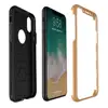 Cornmi Metal Frame Tempered Glass Ultra Slim Fitting Magnetic Adsorption Magnetic phone case for iphone 7 8 9 x xs plus 2018