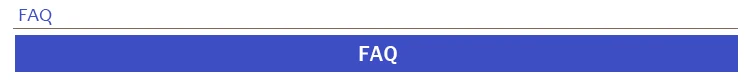 FAQ