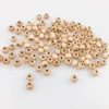 8mm Organic Beech Wood Round Teething Necklace Small Beads for Sale