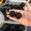 good quality natural black obsidian spheres / natural obsidian crystal ball