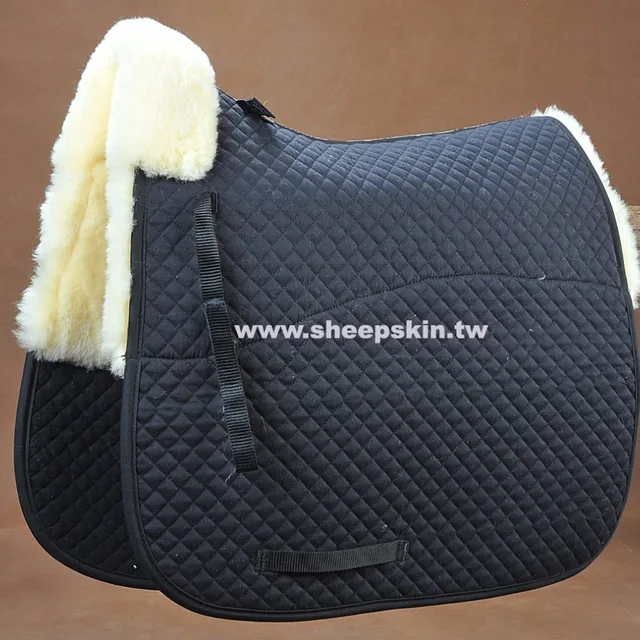 Fashional sheepskin dressage saddle pad