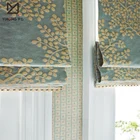 Custom home decoration window blinds roman shade blind
