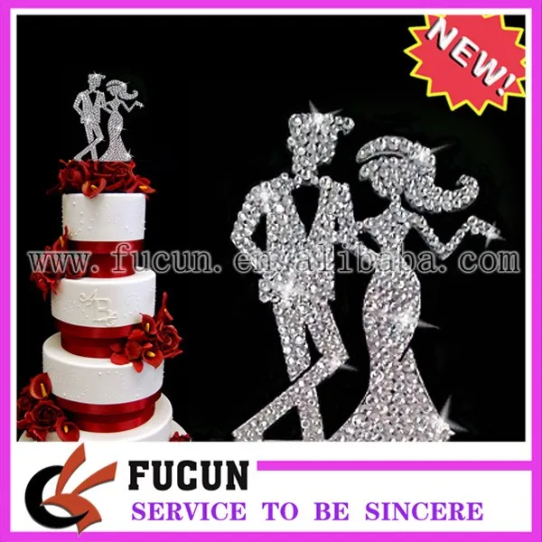 rhinestone bride and bridegroom cake topper .jpg