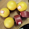 Yellow HY-6 wholesale PVC plastic buoy fishing net float