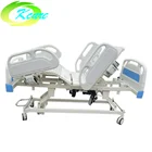 Five Functions Medical ICU Beds with PP Rails Electric Hospital Beds