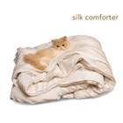 Chinese silk fabric and filling comforter sets for hotel&home