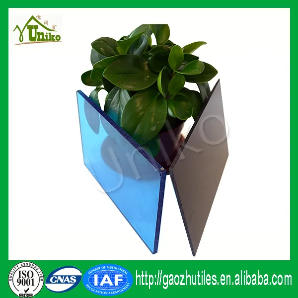 100% virgin Bayer uv coating pc lightweight plastic sheet solid flat polycarbonate sheet